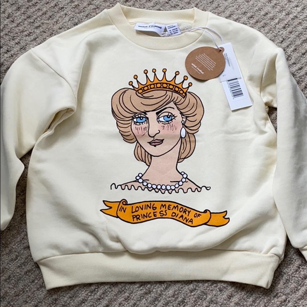 NWT Princess Diana Sweatshirt